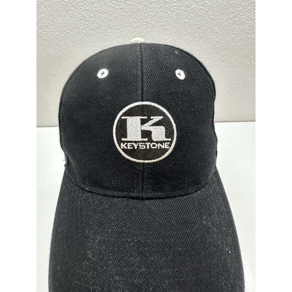 Otto Headwear Baseball Hat Keystone Black Logo Adjustable - Picture 2 of 8